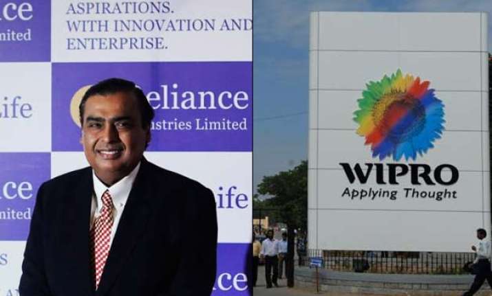 reliance and wipro