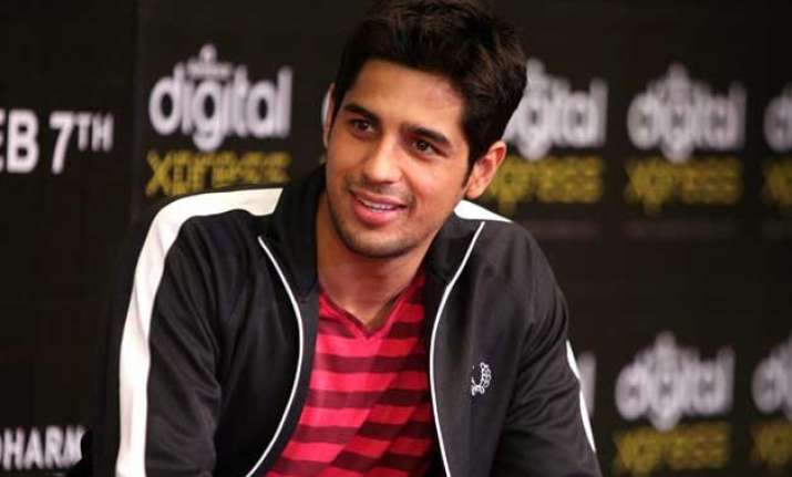 sidharth malhotra file pic