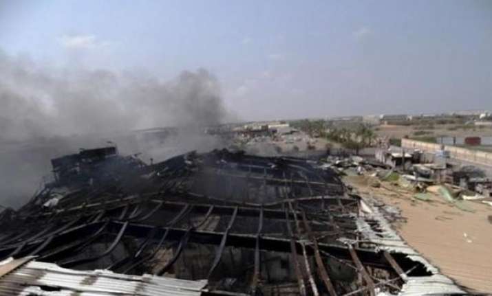 Explosion at Yemen factory