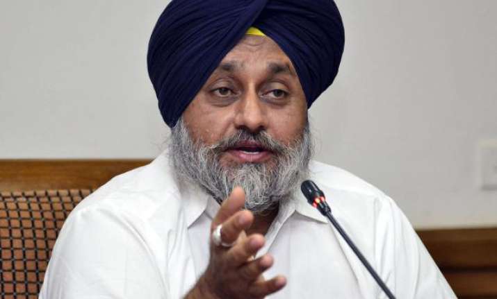 Shiromani Akali Dal leader Sukhbir Singh Badal