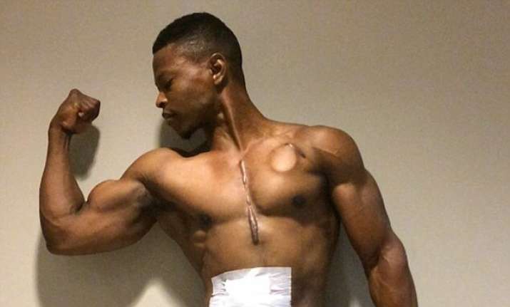 Bodybuilder who carries his heart in a bag