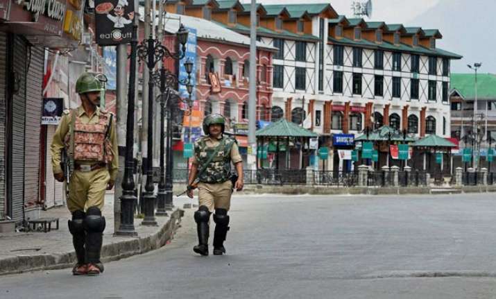 Kashmir Curfew