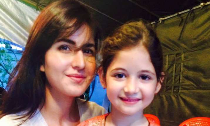 Katrina Kaif with Harshaali Malhotra