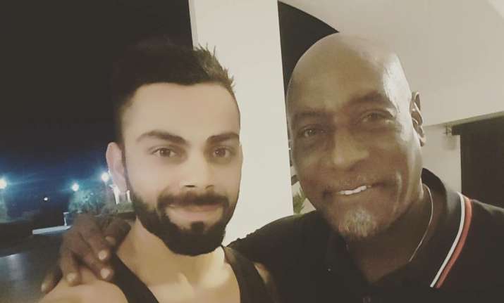 When Kohli and Co. got a surprise visit from Viv Richards