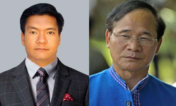 Pema Khandu and Nabam Tuki