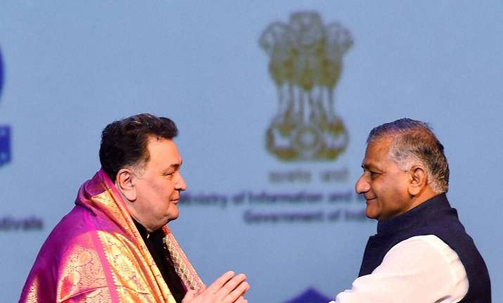 Rishi Kapoor honoured for contribution towards Hindi cinema