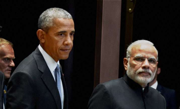 Obama with PM Modi