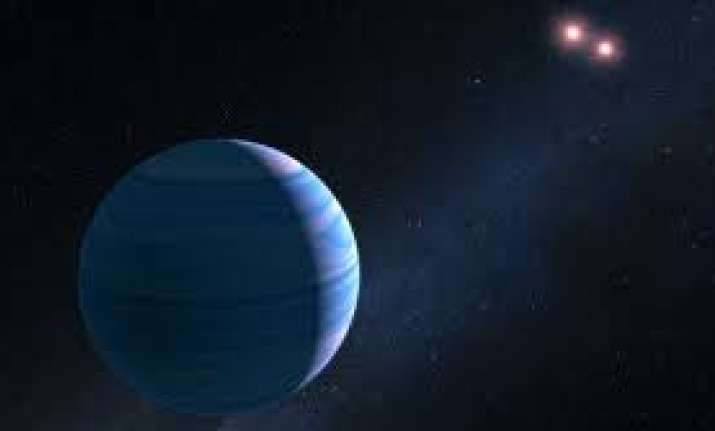 NASA's Hubble space telescope spots a planet orbiting two