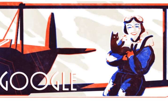 Google doodle honours record-setting female pilot Jean