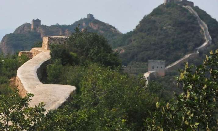 Botched up repair work at great wall of china sparks outrage