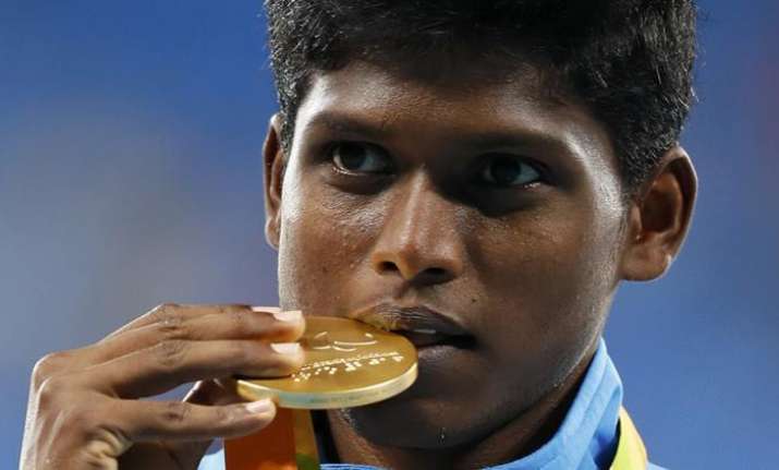Rio Paralympics gold medallist Mariyappan Thangavelu |