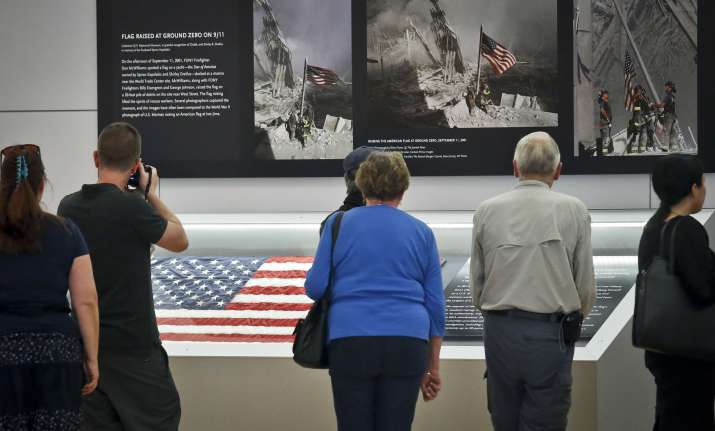 9/11 flag returns to ground zero after disappearing for 15