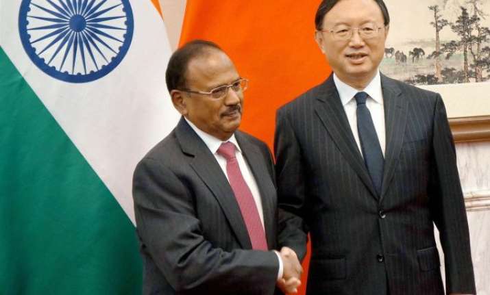 Ajit Doval and his Chinese counterpart Yang Jiechi