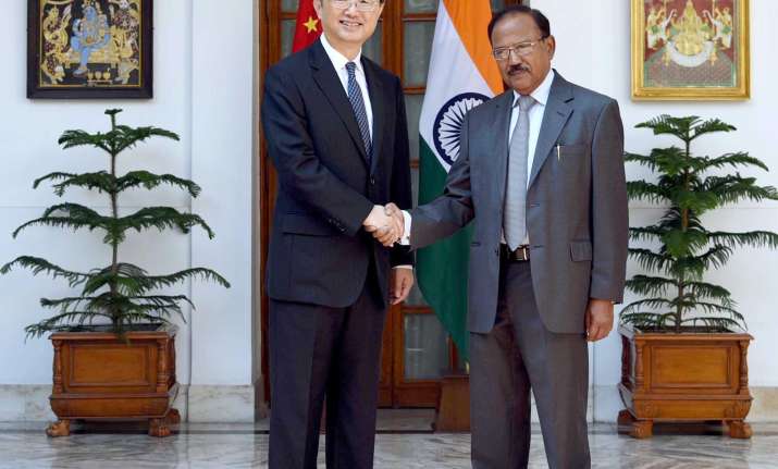 File photo of Ajit Doval and Yang Jiechi