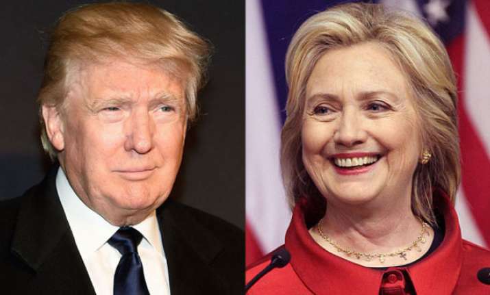 Donald Trump and Hillary Clinton