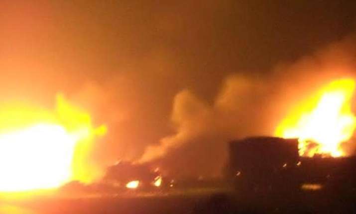 Blast in Mozambique