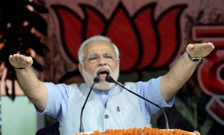 PM Modi seeks to puncture 'kaam bolta hai' slogan of