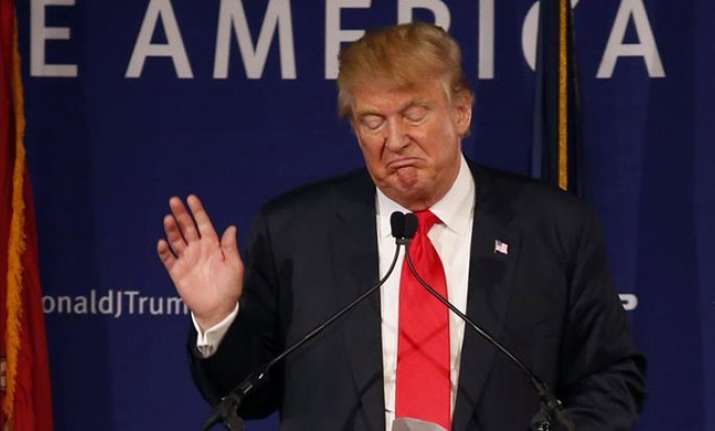 President Trump's job approval rating slides to 44 pc