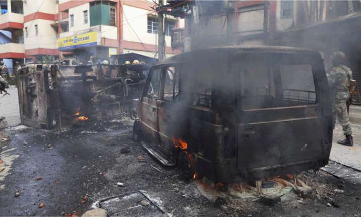 Three dead, officer critical in GJM-Police clashes