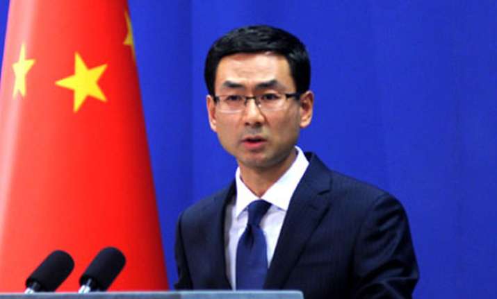 Chinese Foreign Ministry spokesperson Geng Shuang