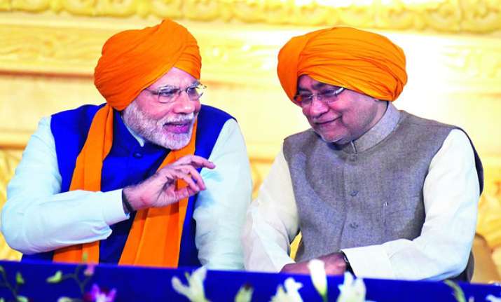 File photo of PM Narendra Modi and Nitish Kumar during the
