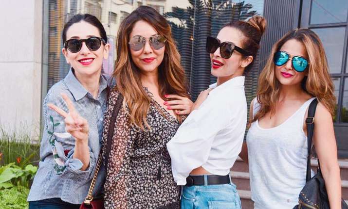 Karisma Kapoor, Malaika Arora, Amrita Arora, Gauri Khan-