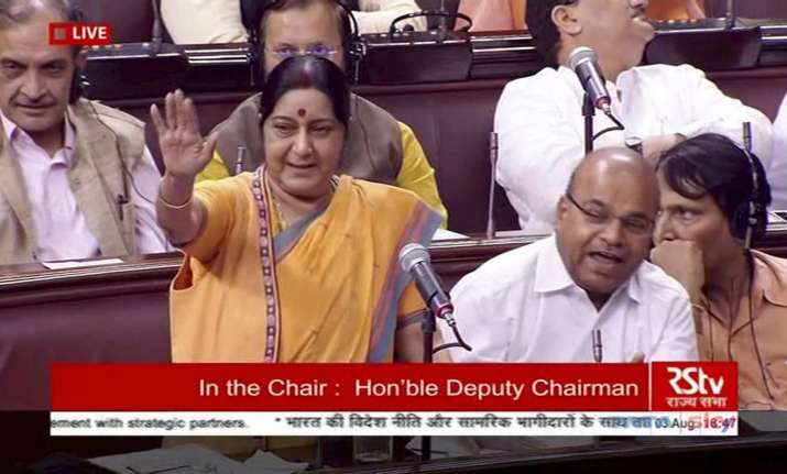 Opposition to move privilege motions against Sushma Swaraj