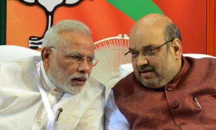 Prime Minister Narendra Modi and BJP president Amit Shah