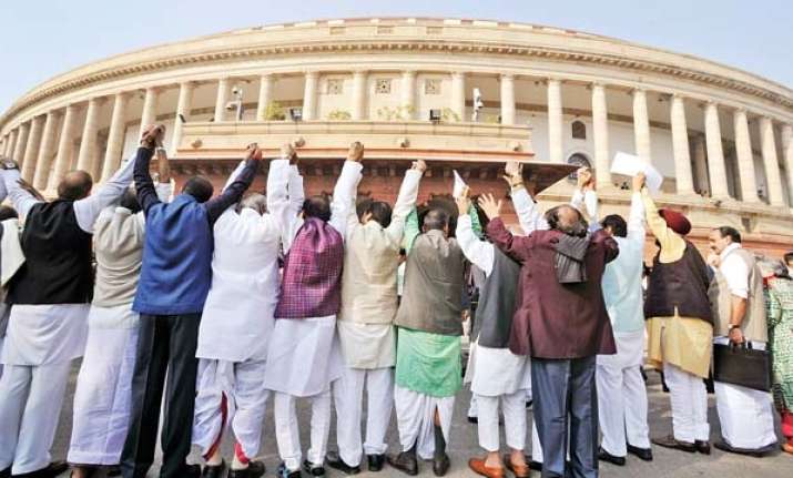 Govt mulling advancing 2019 Lok Sabha polls to sync with
