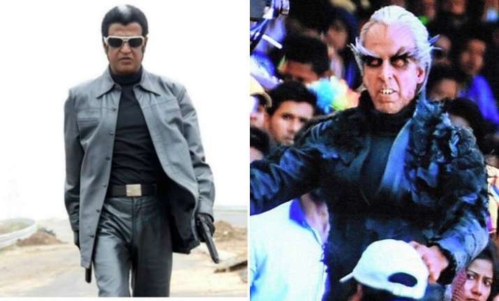making of 2.0 videoRajinikanth and Akshay Kumar set to