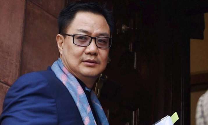 Union Minister Kiren Rijiju