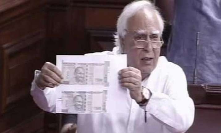 Uproar in RS as Congress alleges different types of Rs 500