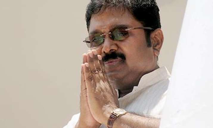 Sidelined AIADMK leader TTV Dhinakaran - File Photo