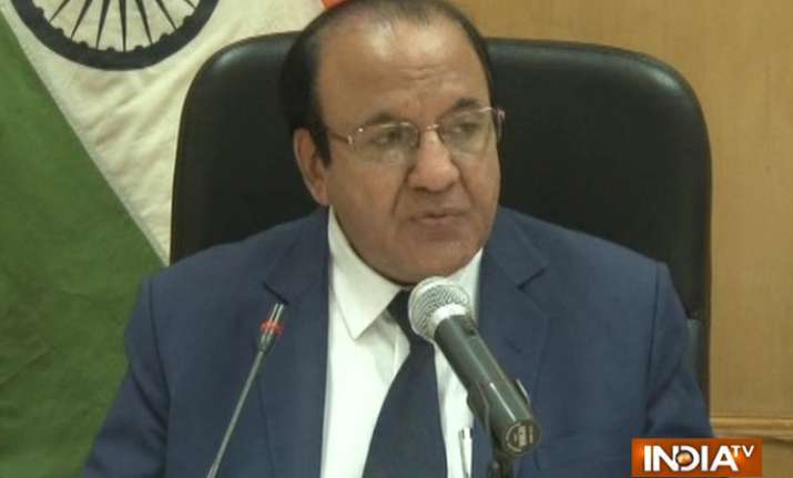 Chief Election Commissioner AK Jyoti announces dates for