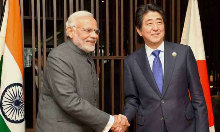 PM Modi congratulates Shinzo Abe for projected election win