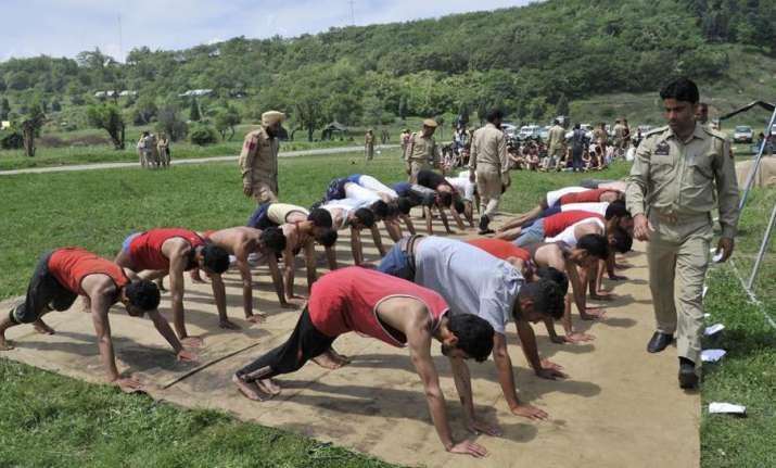 28,000 youth appear for J-K police constable recruitment