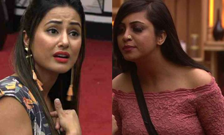 Hina Khan and Arshi Khan