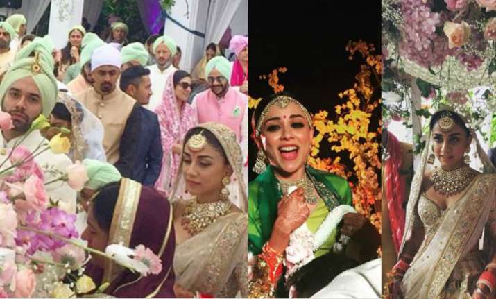Amrita Puri's destination wedding pictures