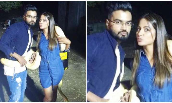 Hina Khan's bf Rocky Jaiswal on Bigg Boss 11