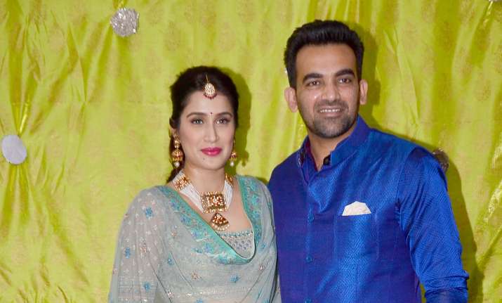 Zaheer Khan and Sagarika Ghatge mehendi ceremony