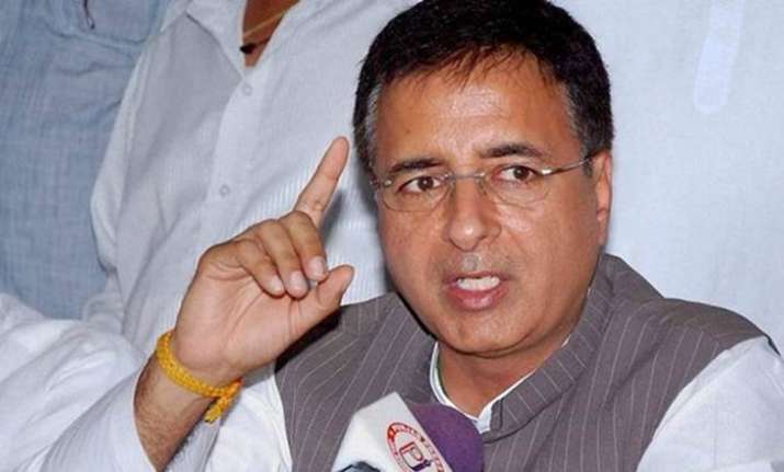 Congress chief spokesperson Randeep Surjewala