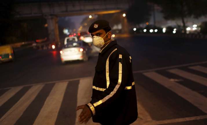 Delhi's traffic personnel are exposed to harsh weather