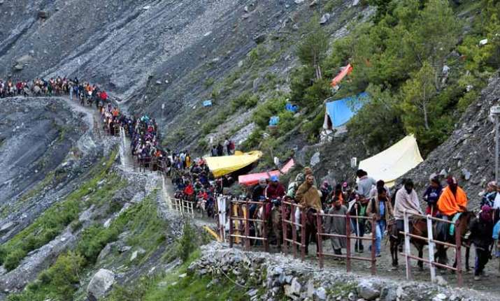 No chanting of mantras, ringing of bells at Amarnath