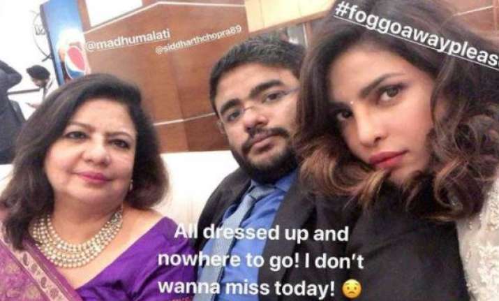 Priyanka Chopra missed the ceremony due to smog