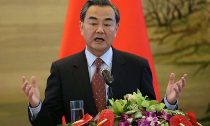 Chinese foreign minister Wang Yi