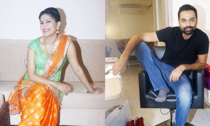 Sapna Chaudhary and Abhay Deol