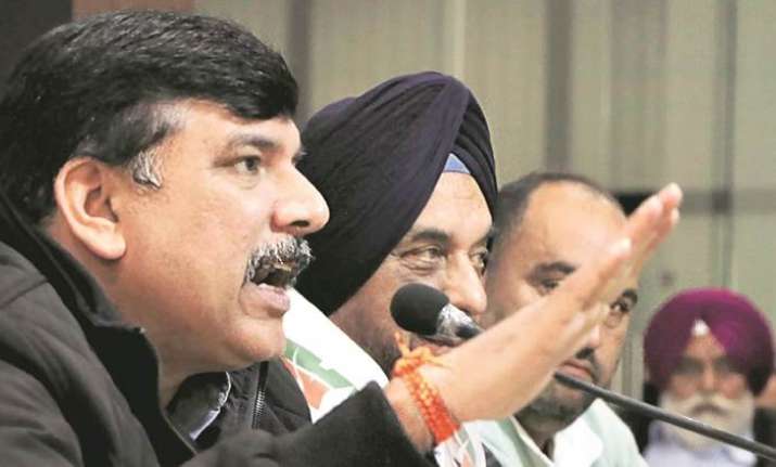 AAP spokesperson Sanjay Singh also claimed that the party