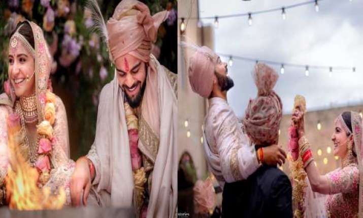 Virat kohli Anushka sharma thank wedding planners