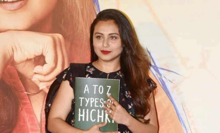 Hichki trailer launch Rani Mukerji comfortable romancing
