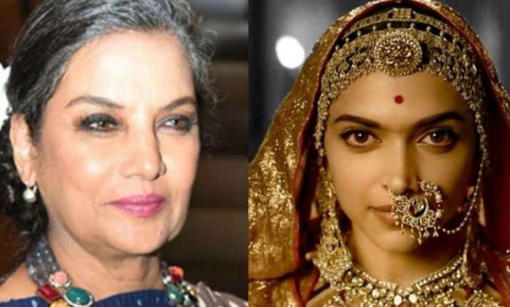Padmaavat row: Shabana Azmi calls for action against people